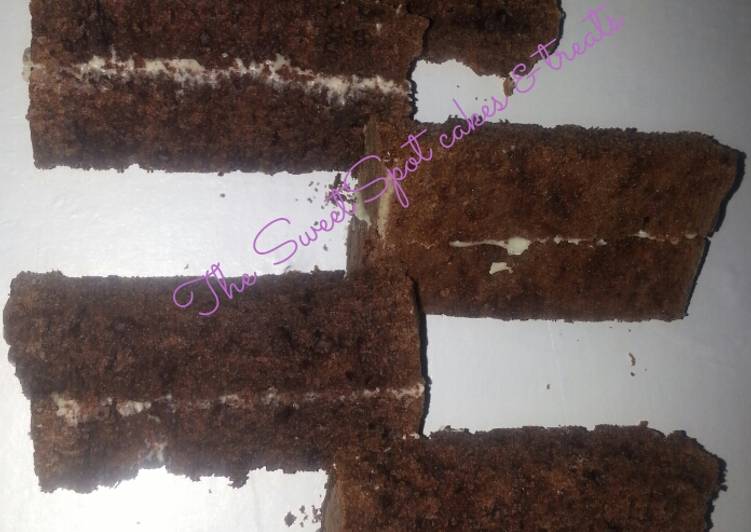 Recipe: Yummy Chocolate fudge cake