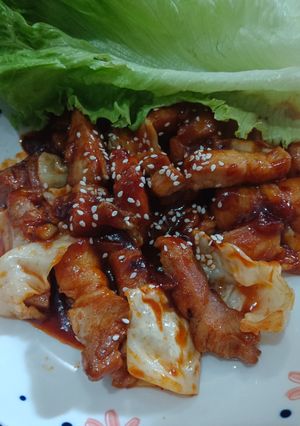 รูปของ หมูผัดโคชูจัง