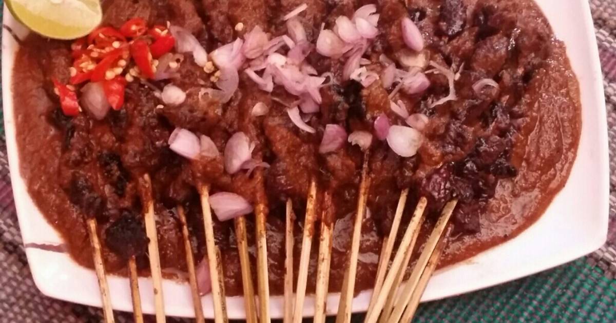 Resep Sate Sapi Bumbu Kacang KitaBerbagi oleh Dewi Purnamasari Cookpad