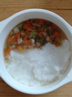 Foto resep MPAsi 9m Sayur sop brotel+ayam