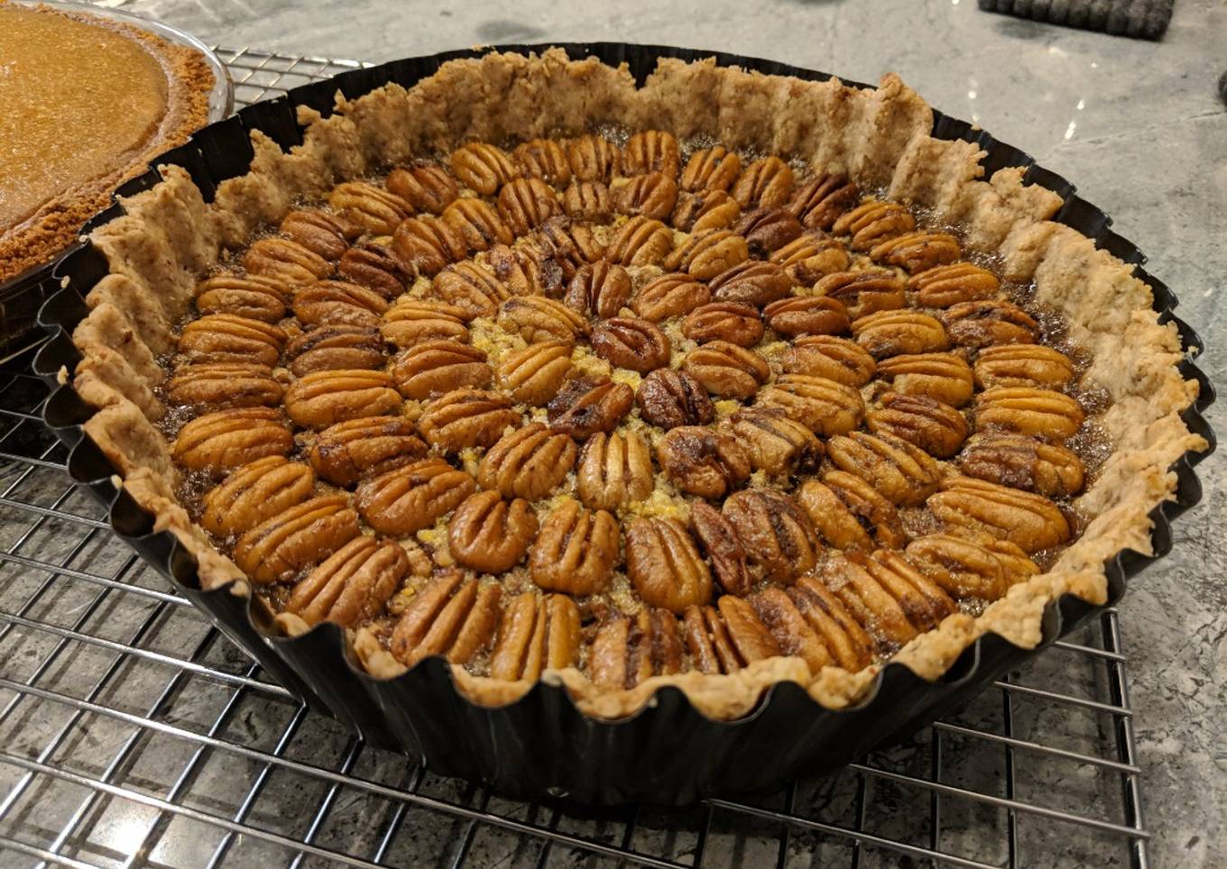 Bourbon Pecan Pie