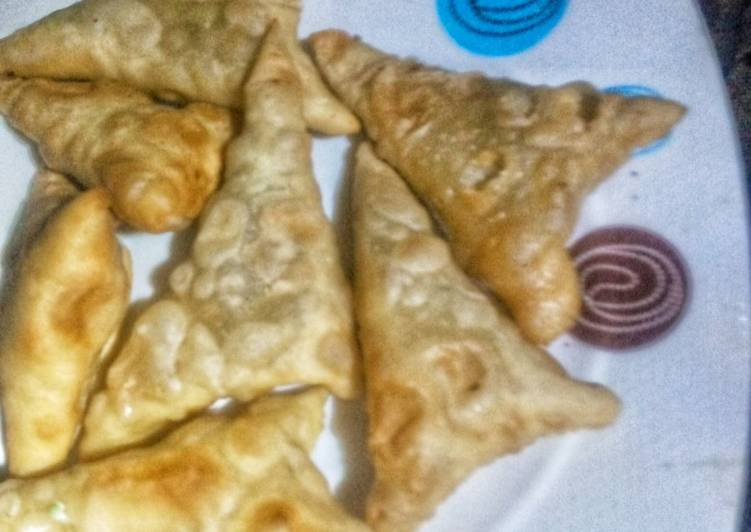 Step-by-Step Guide to Prepare Any-night-of-the-week Flaky samosa | The Best Food|Simple Recipes for Busy Familie