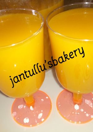 A picture of Mango juice 1.