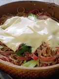 Japchae cheese
