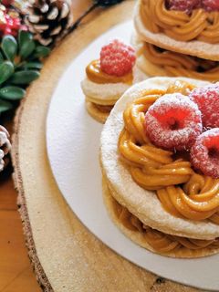 Foto de Mil Folhas de Doce de Leite e Framboesas ❤️