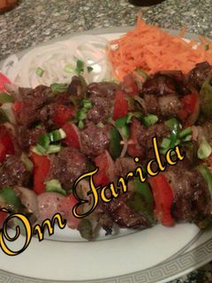 صورة لوصفة شيش كبد الفراخ المشوى