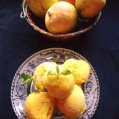 A picture of Mango Sorbet.