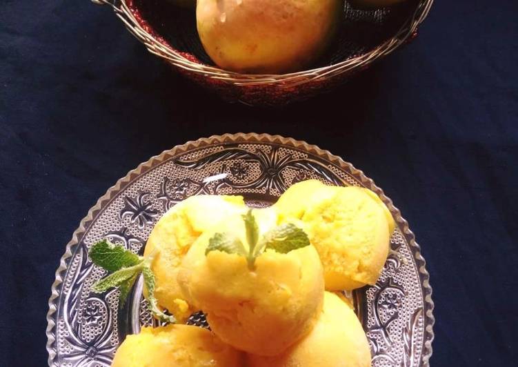Steps to Make Perfect Mango Sorbet