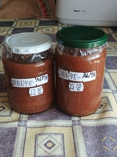 820. Görögdinnyehéj és alma lekvár 😋 recept fotója