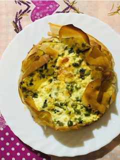 Foto di Quiche di fillo vegetariana