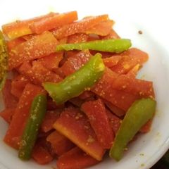 A picture of Gajar Mirch Pickle.