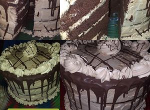 Una foto de Torta moca! o moka!❤