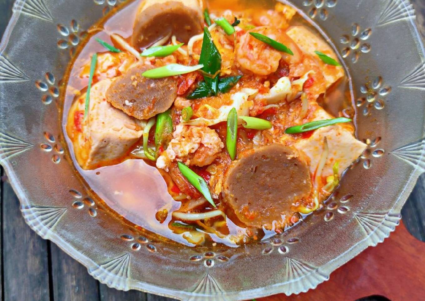 Sundubu Jjigae (Sup Tahu Pedas)