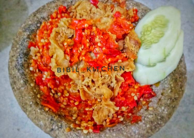 Resep Ayam geprek nampol #pekaninspirasi #DiulekAsyik#Cookpadcommunity, Enak Banget
