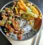 Bagaimana Menyiapkan Rice bowl ginger crunchy beef Anti Gagal