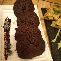 A picture of Chocolate chip cookies.