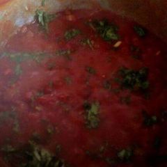 Chilli tomatoes stew A picture of Chilli tomatoes stew.