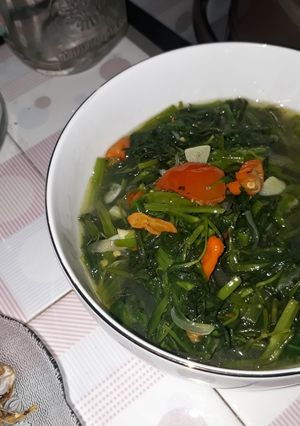 Foto resep Tumis kangkung sederhana
