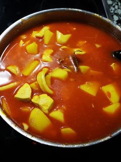 Una foto de Papas guisadas