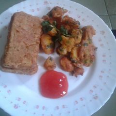 A picture of Chicken bhajias.