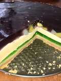 Cheesecake de gelatina y frutas