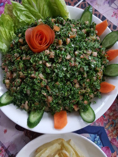 صورة لوصفة تبولة 😋😋😋