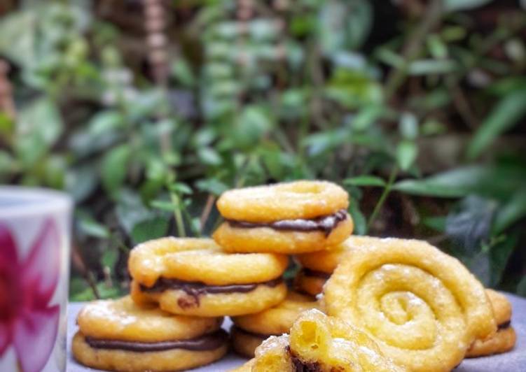 Churros Sandwich Coklat Satu Telur