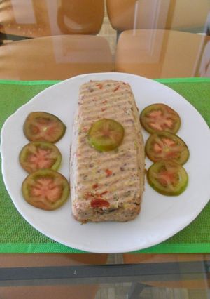 Una foto de Fiambre de ave y pistachos