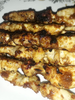 Foto resep Sate ayam bumbu kacang