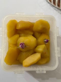 عکسی از دستور کمپوت سیب 🍏🍎