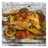 Roasted chicken with garlic herb