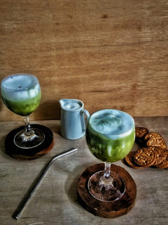 Foto resep Es matcha latte