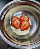 Frutillas con crema