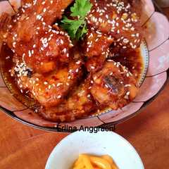 Ayam Richesee kW/spicy chicken wings-レシピのメイン写真