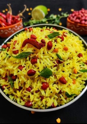 लेमन राइस (Lemon rice recipe in hindi) रेसिपी मुख्य फोटो
