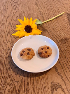 Una foto de Galletas con chispas de chocolate 🍪