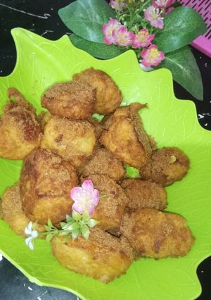 Foto resep Tape singkong (peuyeum ball gula palm)