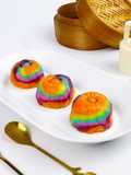 Rainbow Moon Cake Snowskin