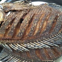 Fried fish A picture of Fried fish.
