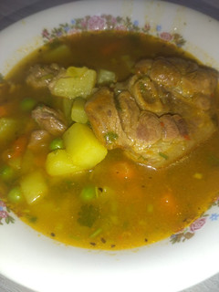 Una foto de Sopa de hueso de cerdo