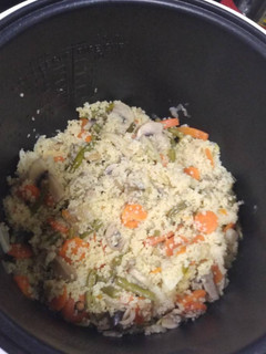 Una foto de Couscous de verduritas