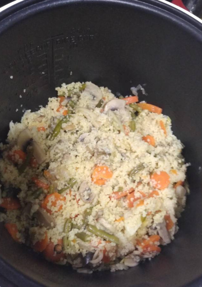 Una foto de Couscous de verduritas