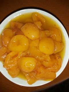 عکسی از دستور کمپوت زردآلو