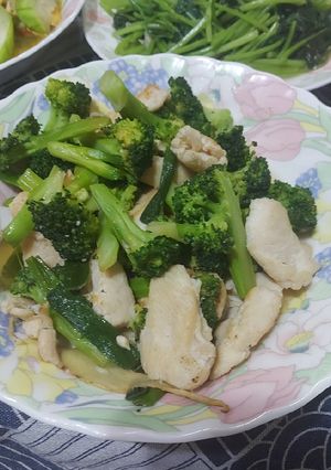 花椰雞胸 的食譜成品照片