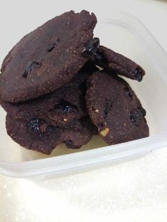 巧克力燕麥餅乾(無蛋) 的食譜成品照片