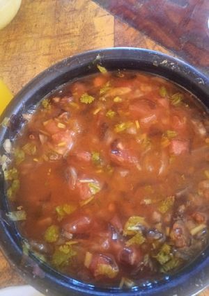 Una foto de Pebre de luche