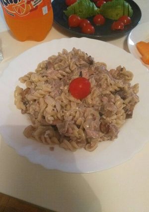 صورة لوصفة معكرونة على طريقتي