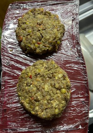 Una foto de Hamburguesas de lentejas