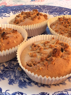 Foto principal de Magdalenas de muesli crujiente y miel 🍯