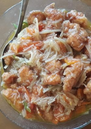 Foto resep Ayam Bihun Tiram